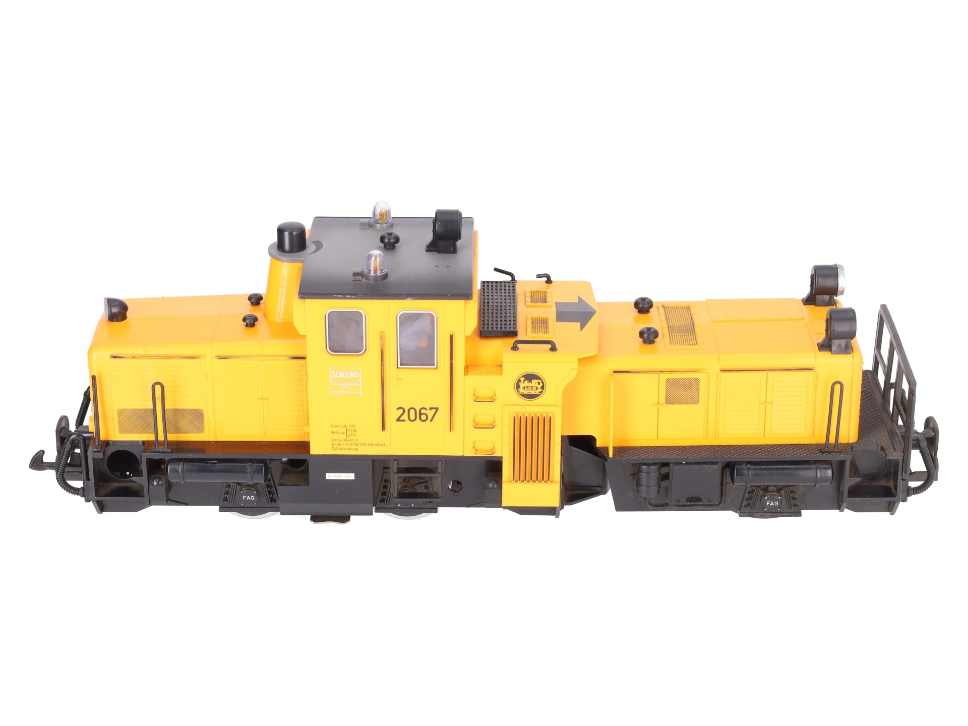 LGB 20670 G Scale Track Cleaning Diesel Locomotive #2067 EX/Box
