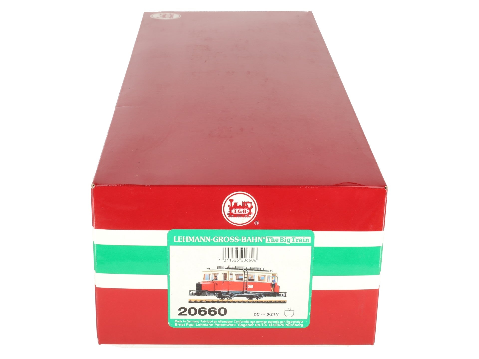LGB 20660 G Scale Motorized Railbus EX/Box
