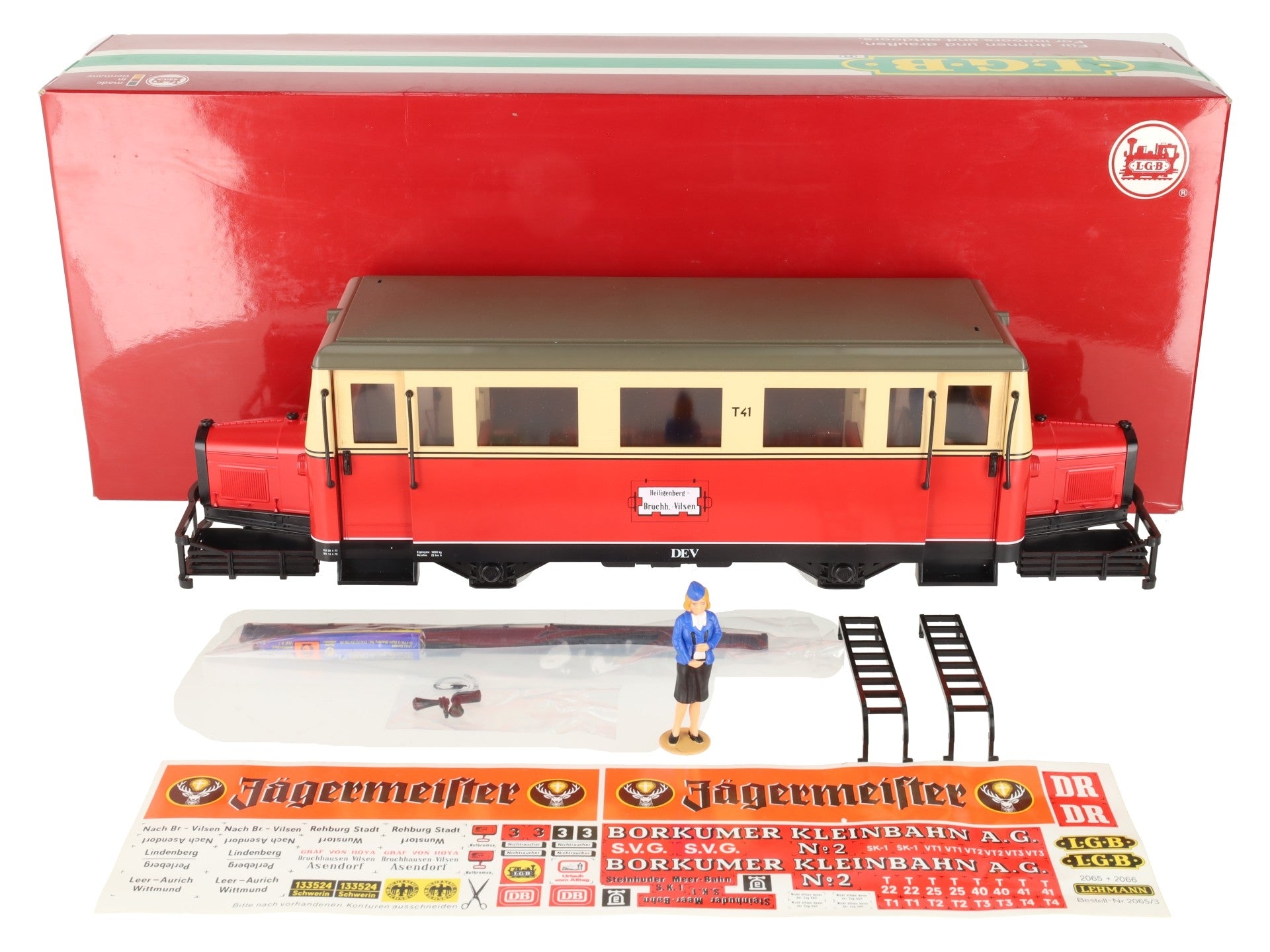 LGB 20660 G Scale Motorized Railbus EX/Box