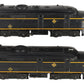 Lionel 2032 Vintage O Erie Alco AA Diesel Locomotive Set VG