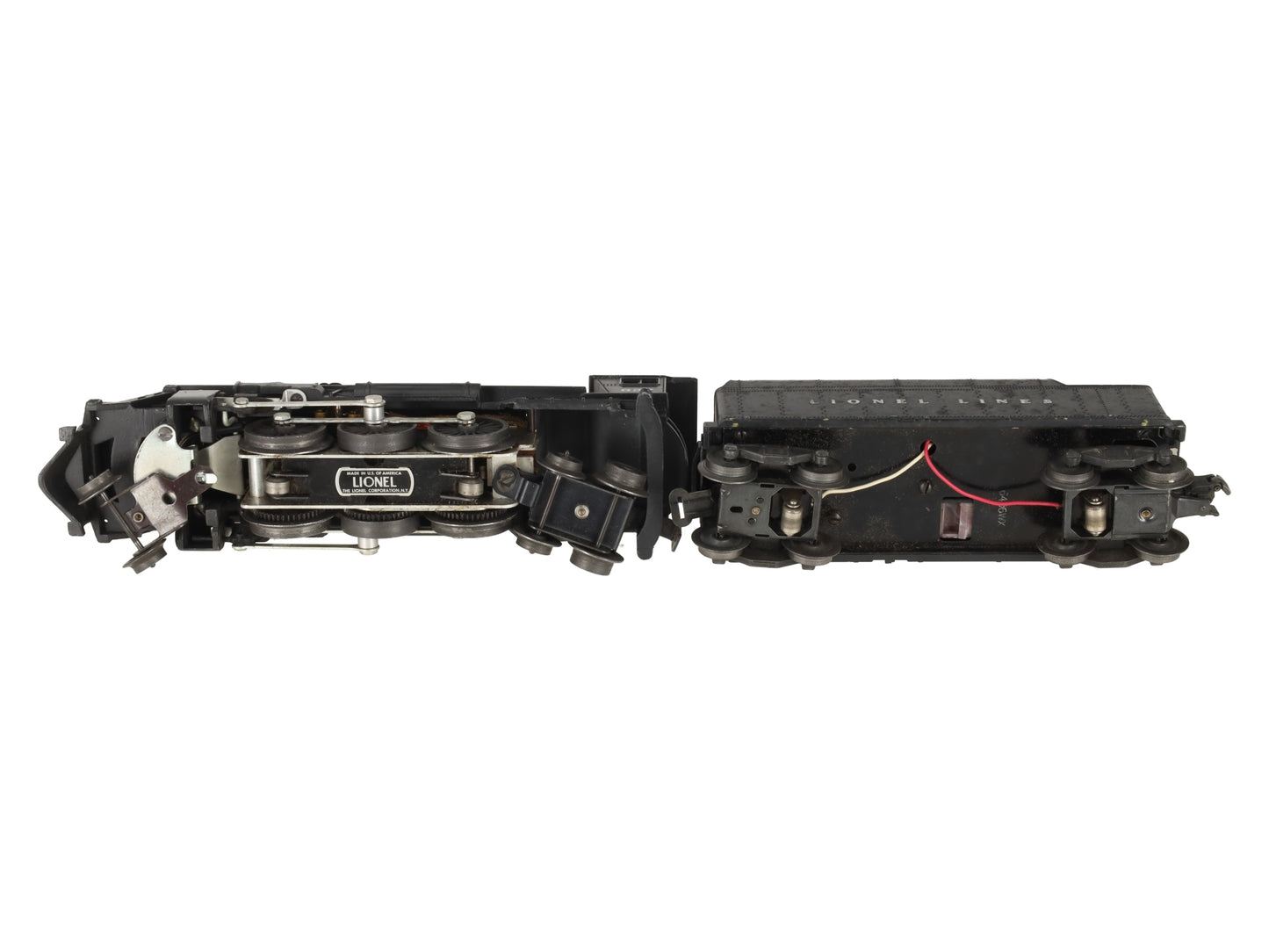 Lionel 637 Vintage O 2-6-4 Die-Cast Steam Locomotive w/6466WX Tender VG