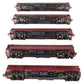 MTH 20-4004 O Gauge Norfolk & Western 70' Madison Passenger Car Set (Set of 5) EX/Box