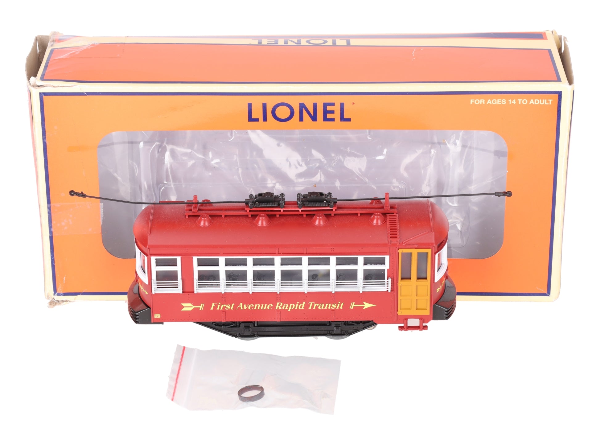 Lionel 2235020 O First Avenue Rapid Transit Trolley EX/Box