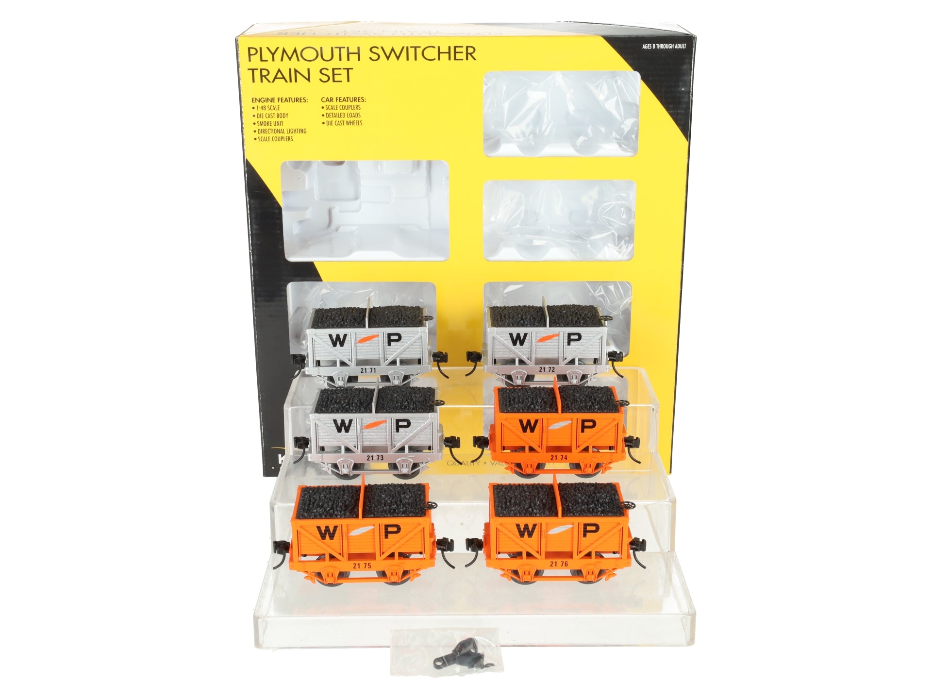 K-Line K672-2171A WP 6-Pack Ore Cars LN/Box