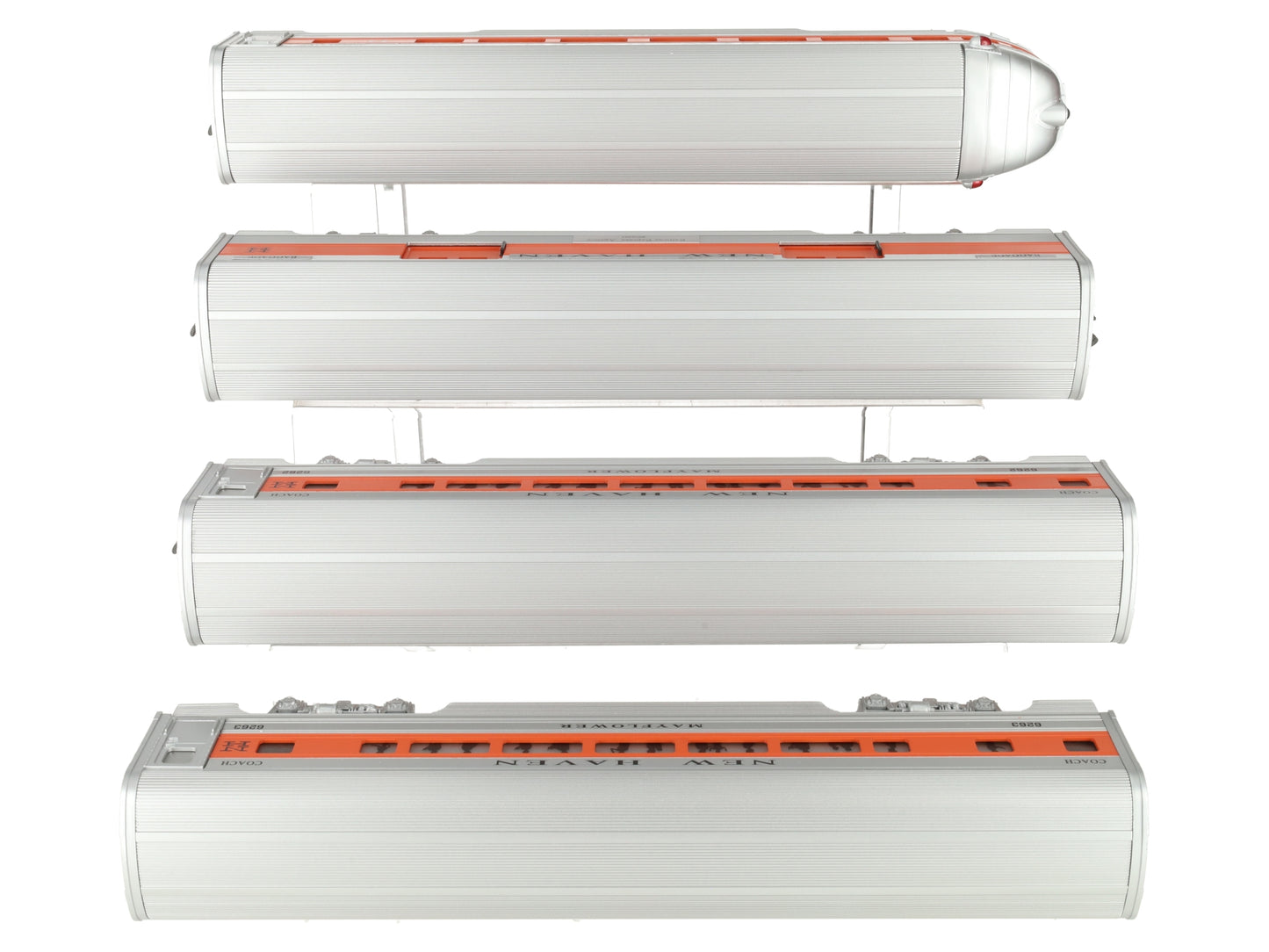 Williams LL-1011 O New Haven 60' Luxury Liner Set[4] #6260, #6262, #6263, #6265 LN/Box