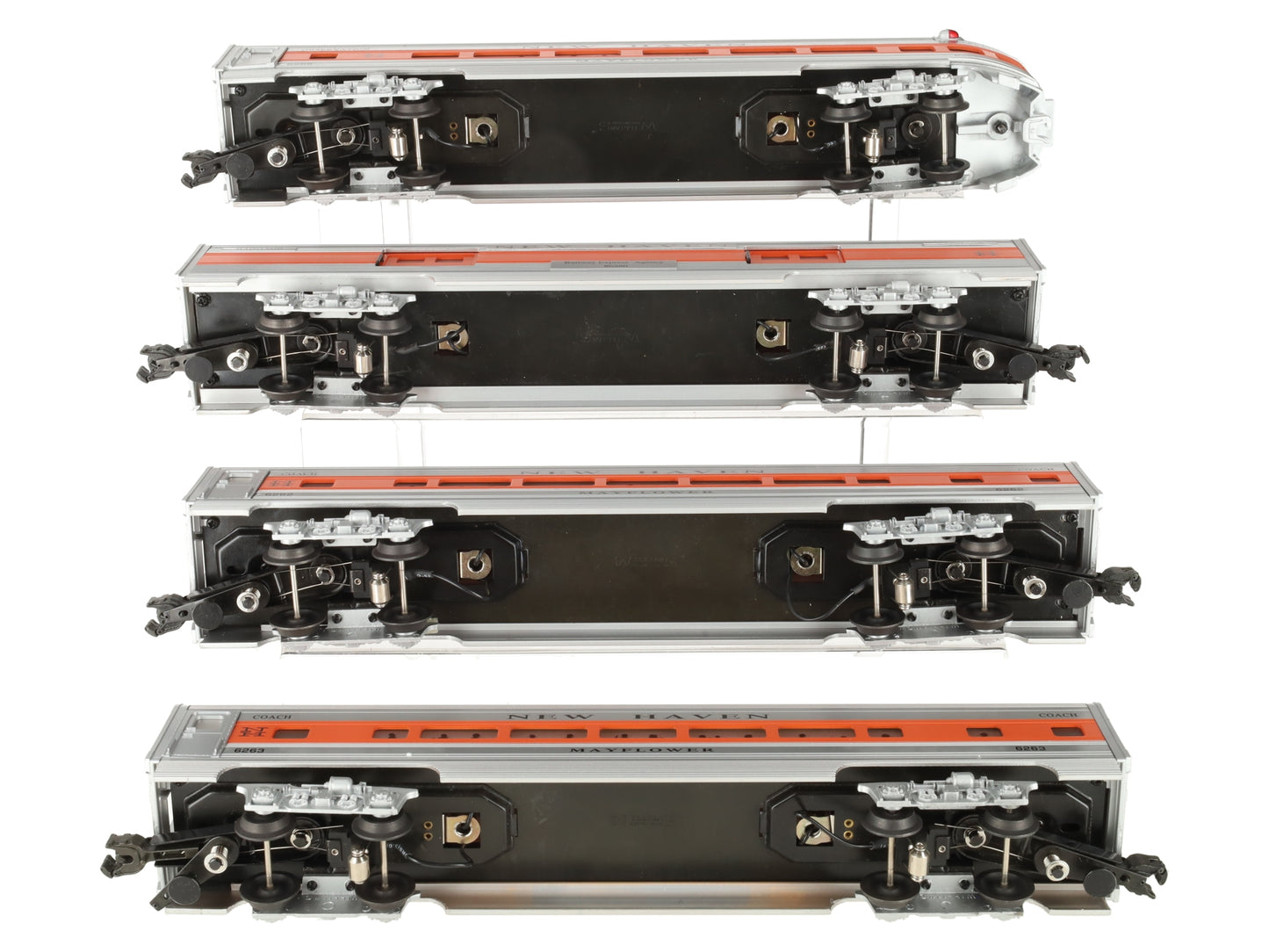Williams LL-1011 O New Haven 60' Luxury Liner Set[4] #6260, #6262, #6263, #6265 LN/Box