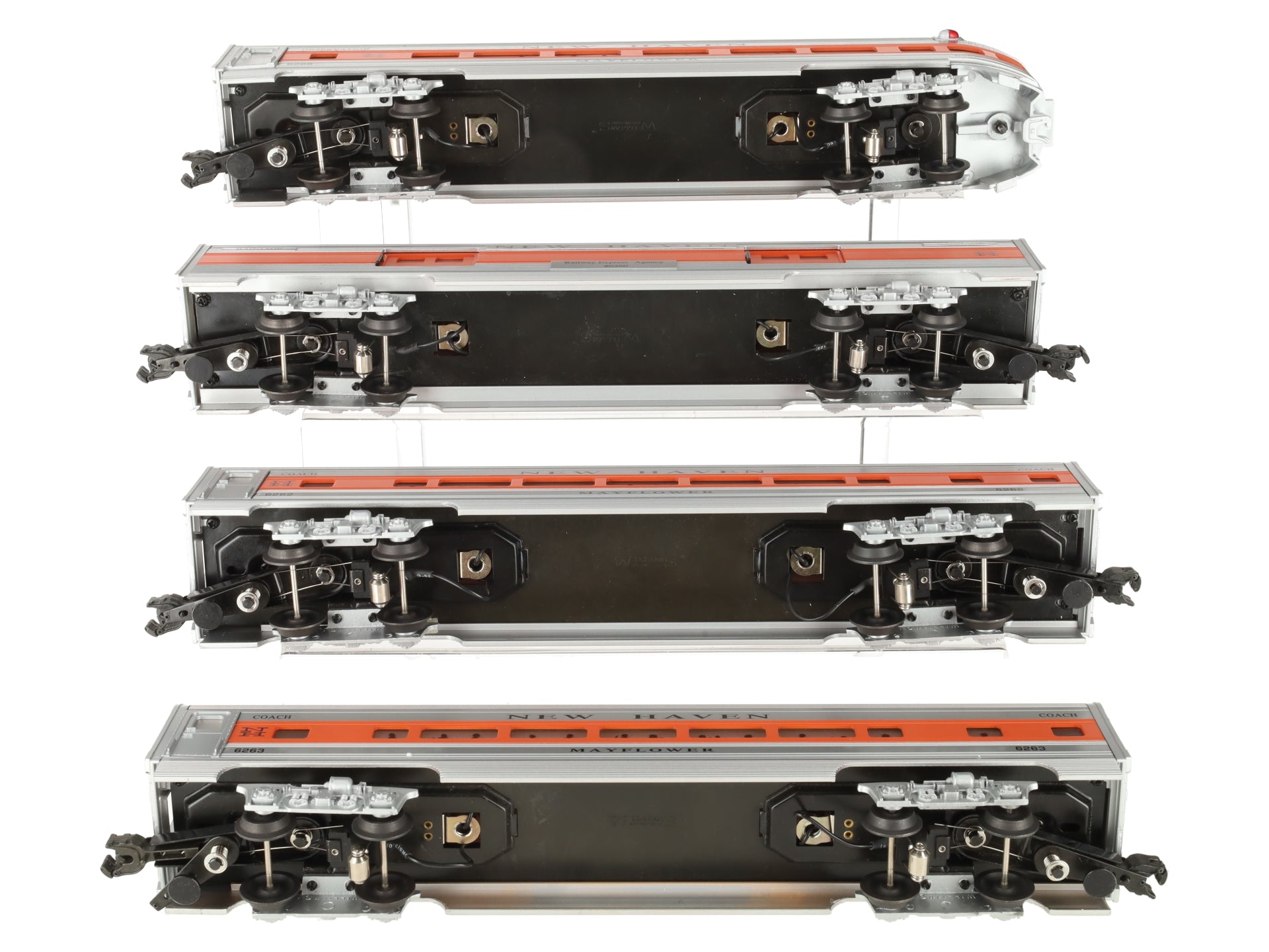 Williams LL-1011 O New Haven 60' Luxury Liner Set[4] #6260, #6262, #6263, #6265 LN/Box