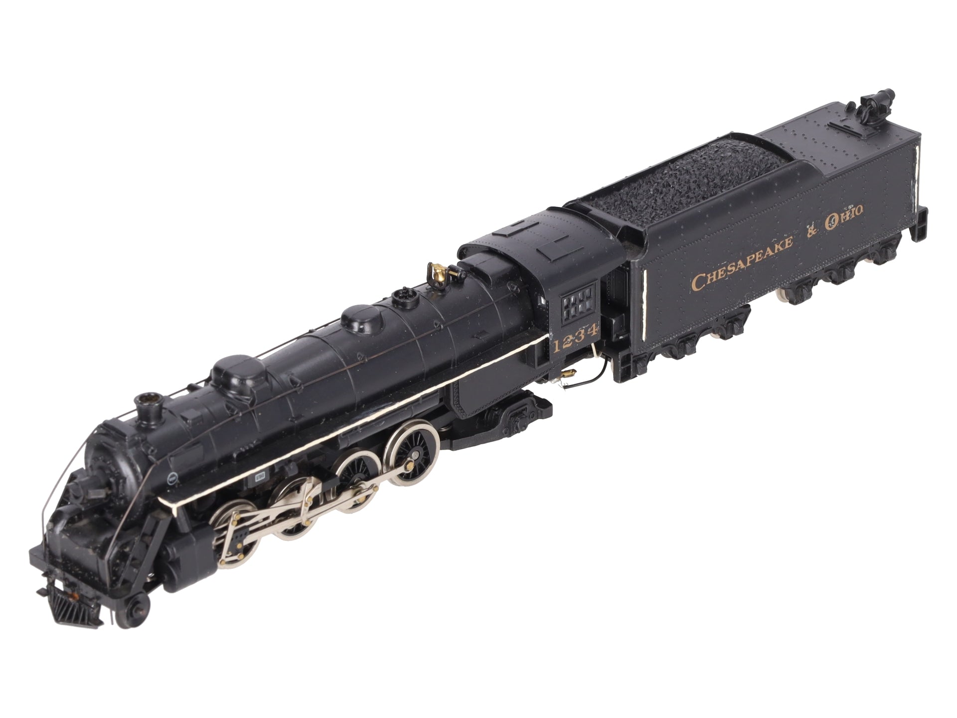 Mantua 383-070 HO Scale Chesapeake & Ohio 0-8-0 Steam Loco & Tender #1234-Custom/Box