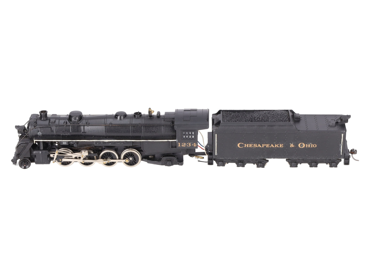 Mantua 383-070 HO Scale Chesapeake & Ohio 0-8-0 Steam Loco & Tender #1234-Custom/Box