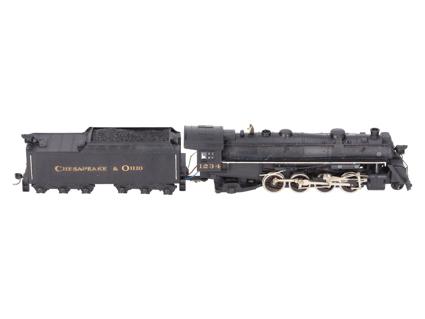 Mantua 383-070 HO Scale Chesapeake & Ohio 0-8-0 Steam Loco & Tender #1234-Custom/Box