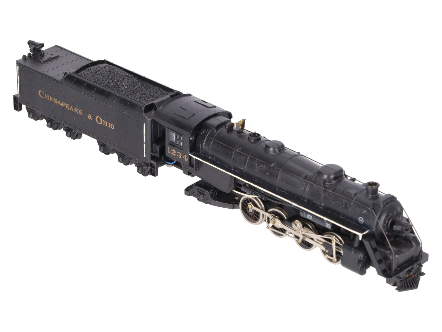 Mantua 383-070 HO Scale Chesapeake & Ohio 0-8-0 Steam Loco & Tender #1234-Custom/Box