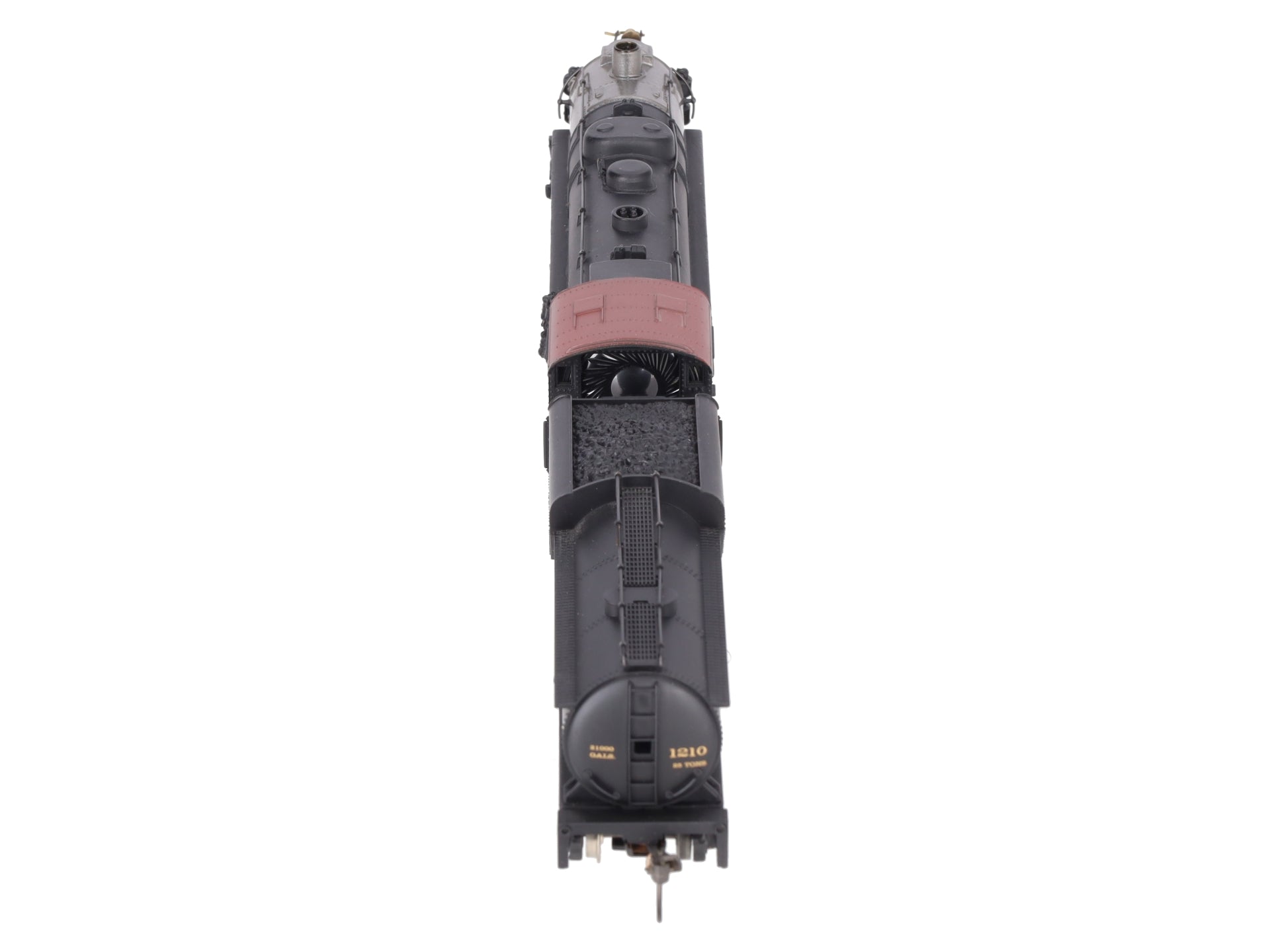 Mantua 348-023 HO Scale C&O 2-8-2 Mikado Steam Locomotive & Tender #1210 EX/Box