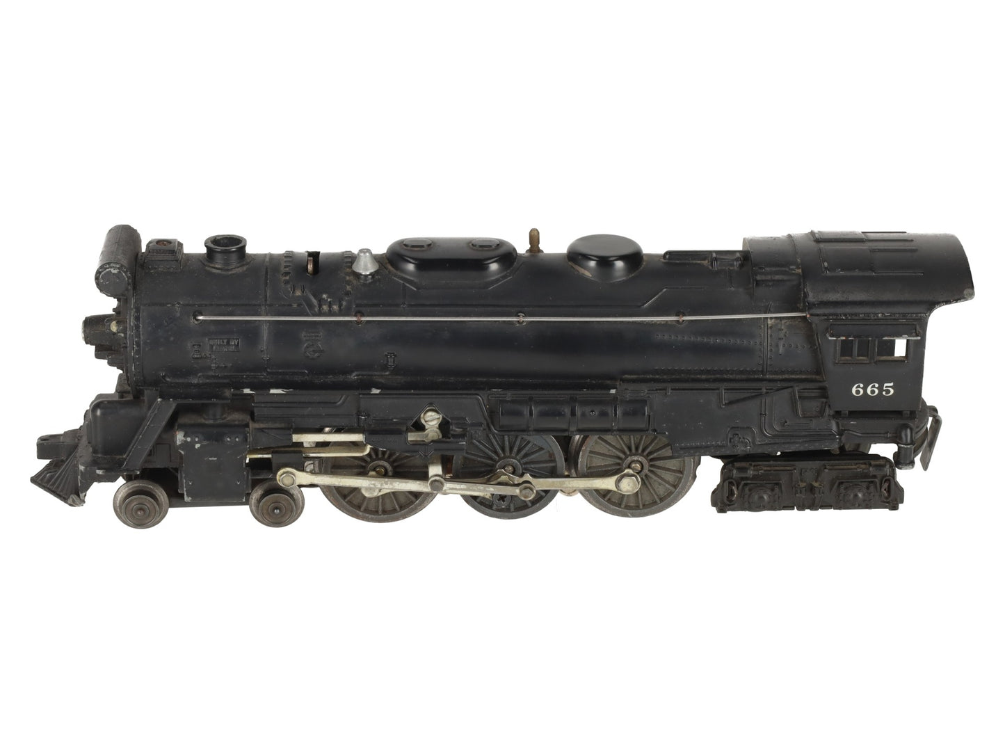 Lionel 665 Vintage O 4-6-4 Steam Locomotive w/ Smoke Chamber VG