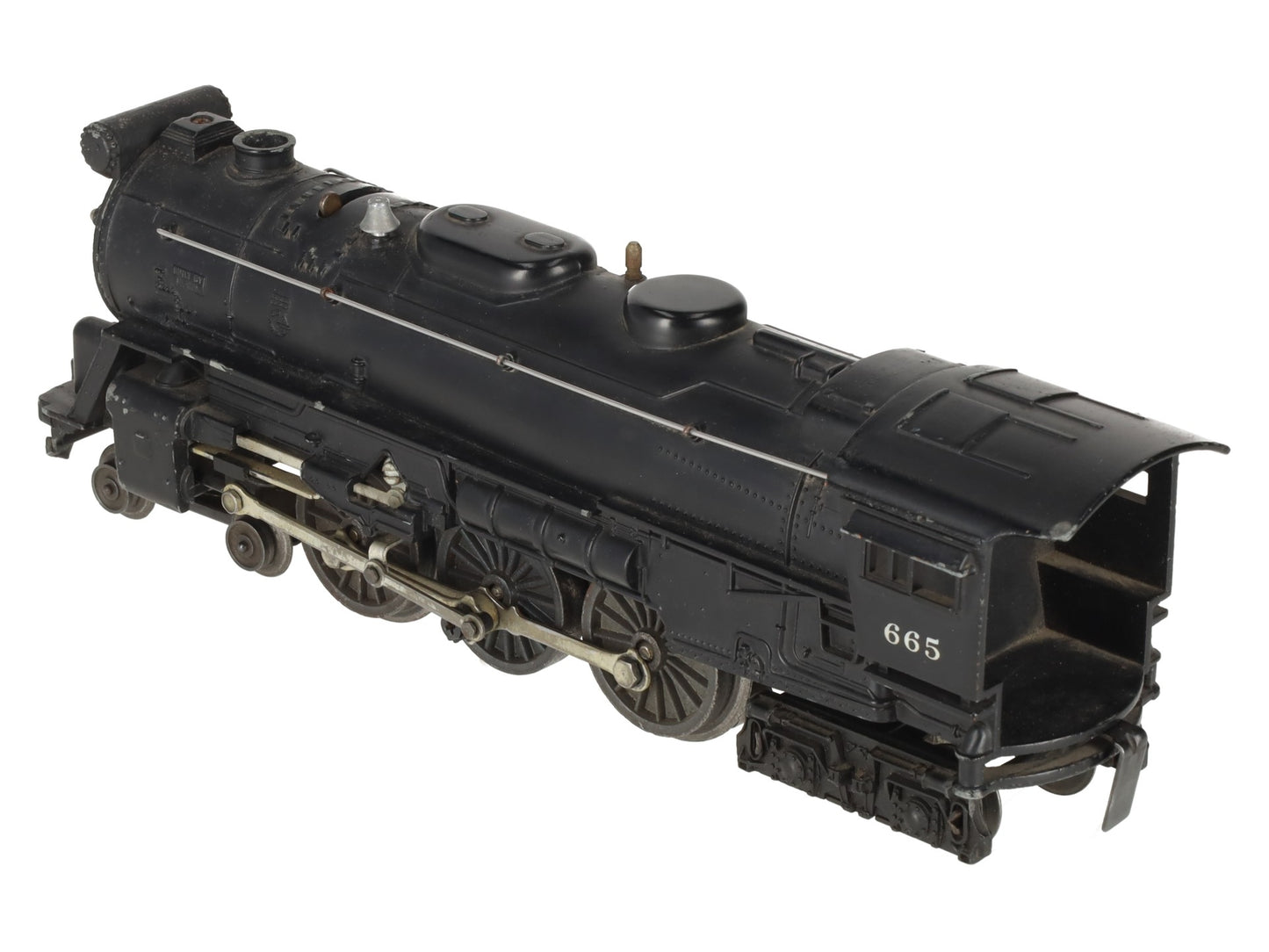 Lionel 665 Vintage O 4-6-4 Steam Locomotive w/ Smoke Chamber VG