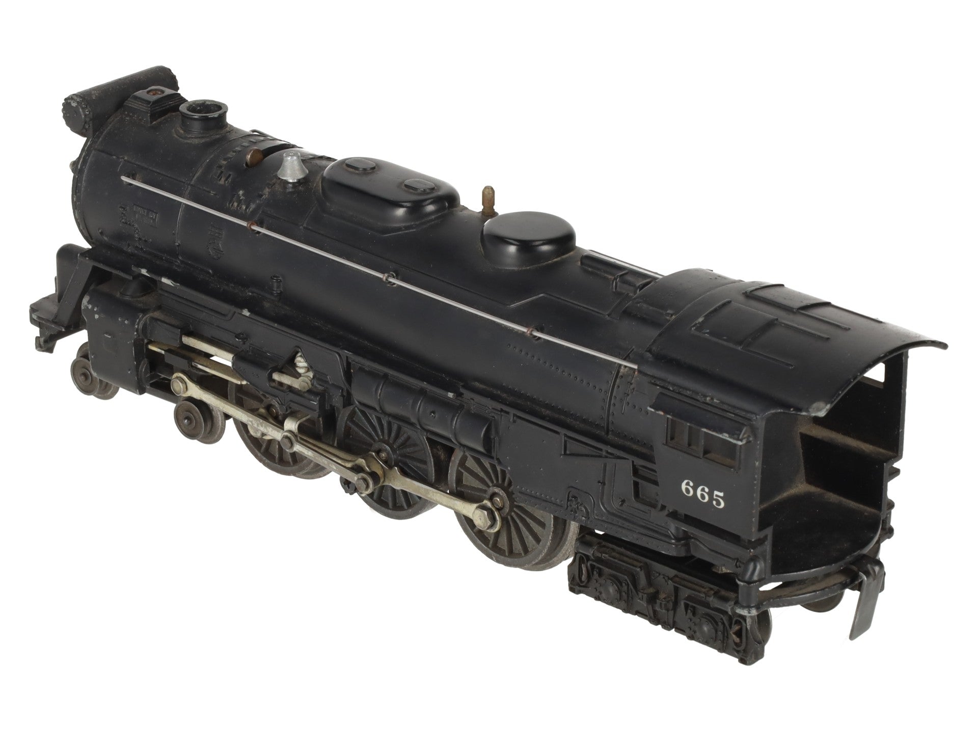 Lionel 665 Vintage O 4-6-4 Steam Locomotive w/ Smoke Chamber VG