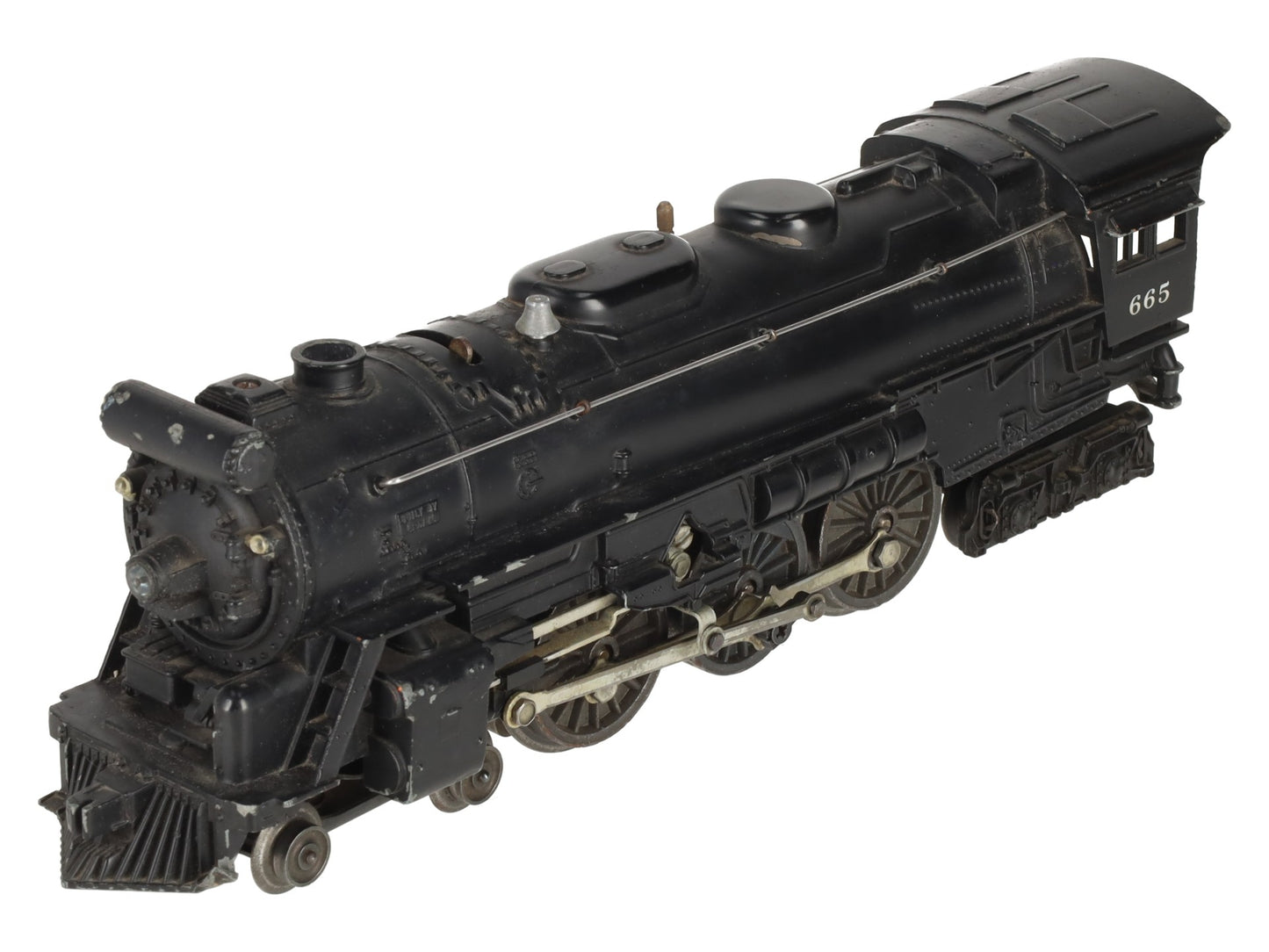 Lionel 665 Vintage O 4-6-4 Steam Locomotive w/ Smoke Chamber VG