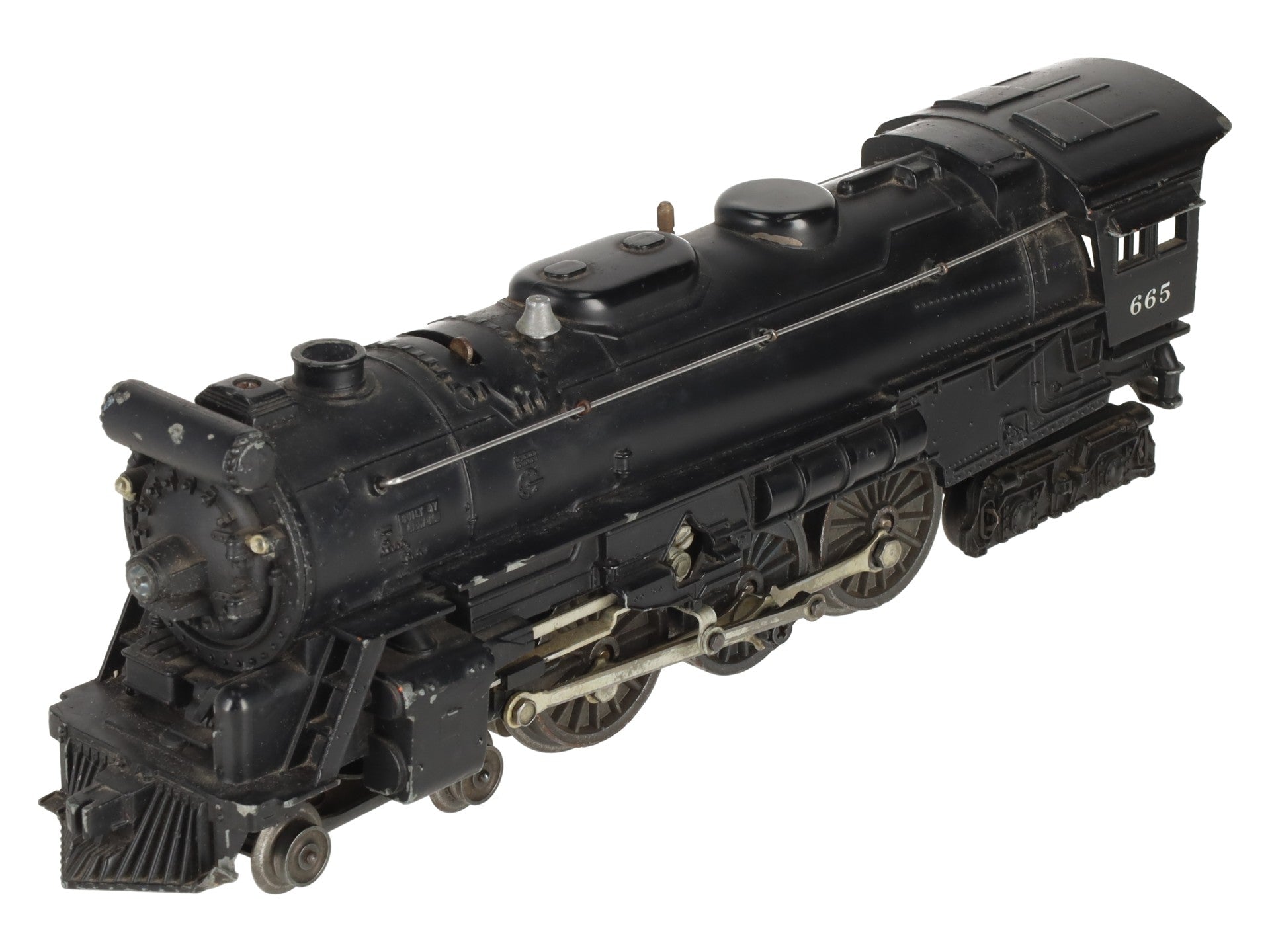 Lionel 665 Vintage O 4-6-4 Steam Locomotive w/ Smoke Chamber VG