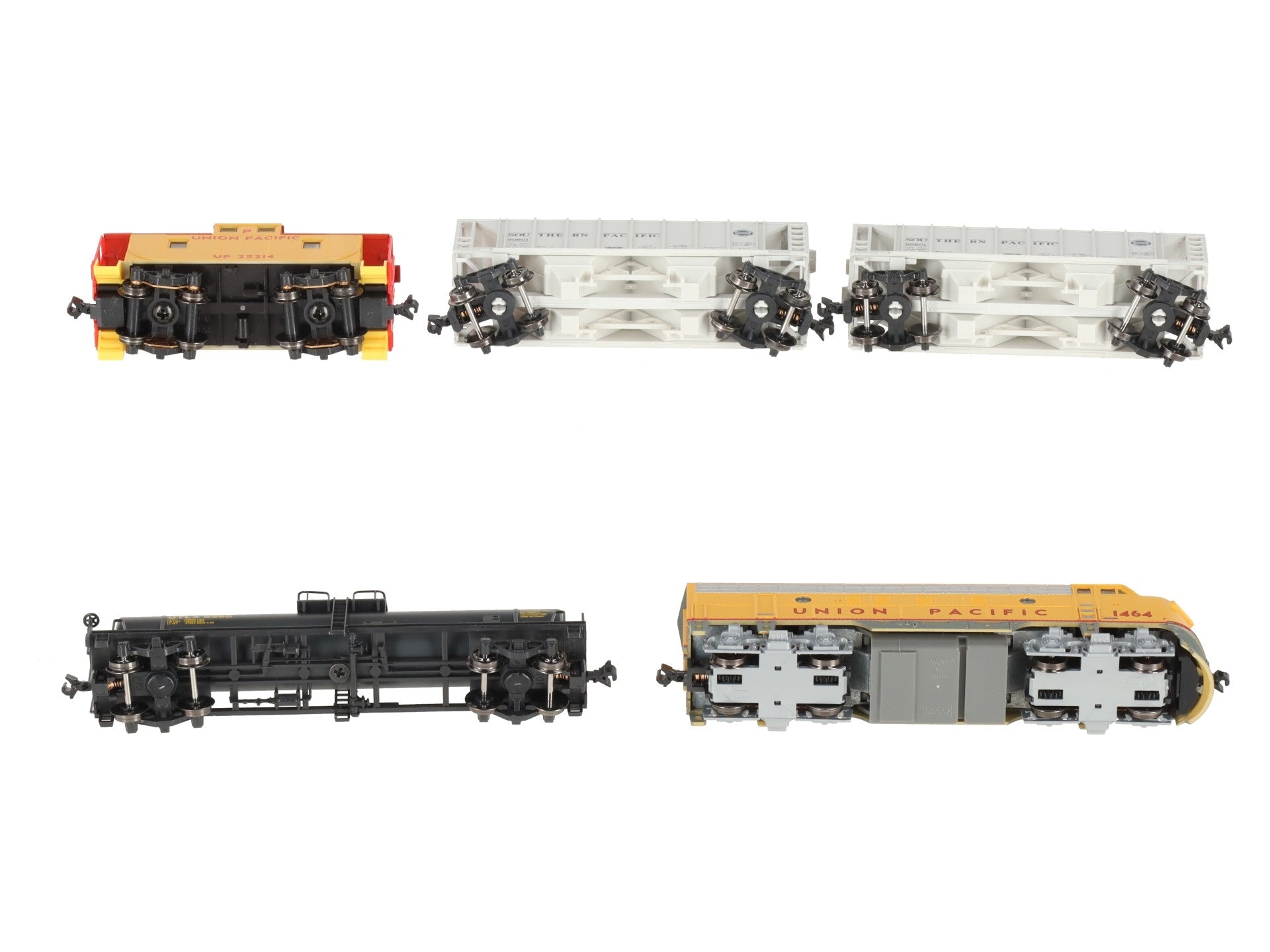 Kato 106-6272 Union Pacific F7A N Gauge Diesel Freight Train Set LN/Box