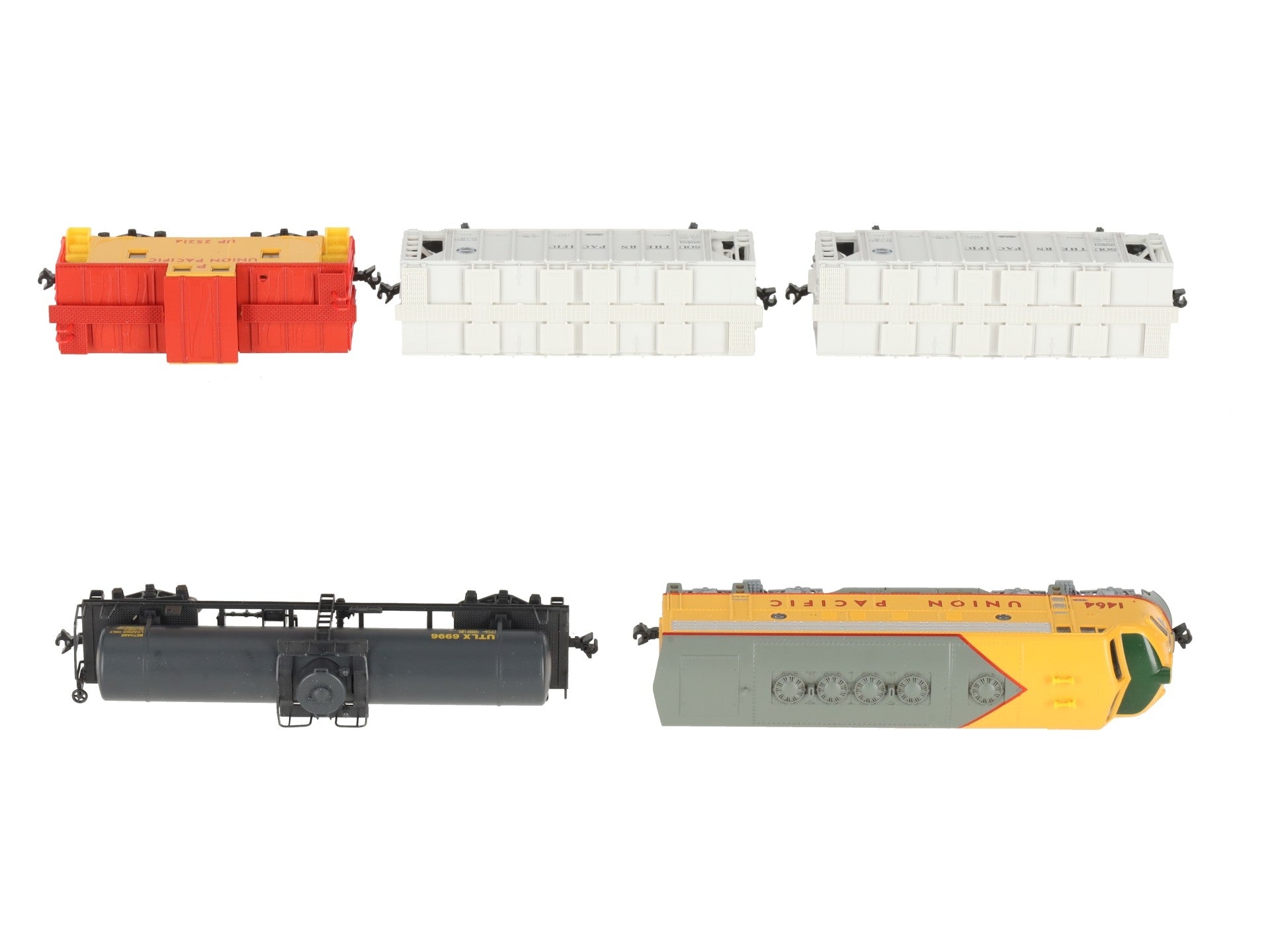 Kato 106-6272 Union Pacific F7A N Gauge Diesel Freight Train Set LN/Box