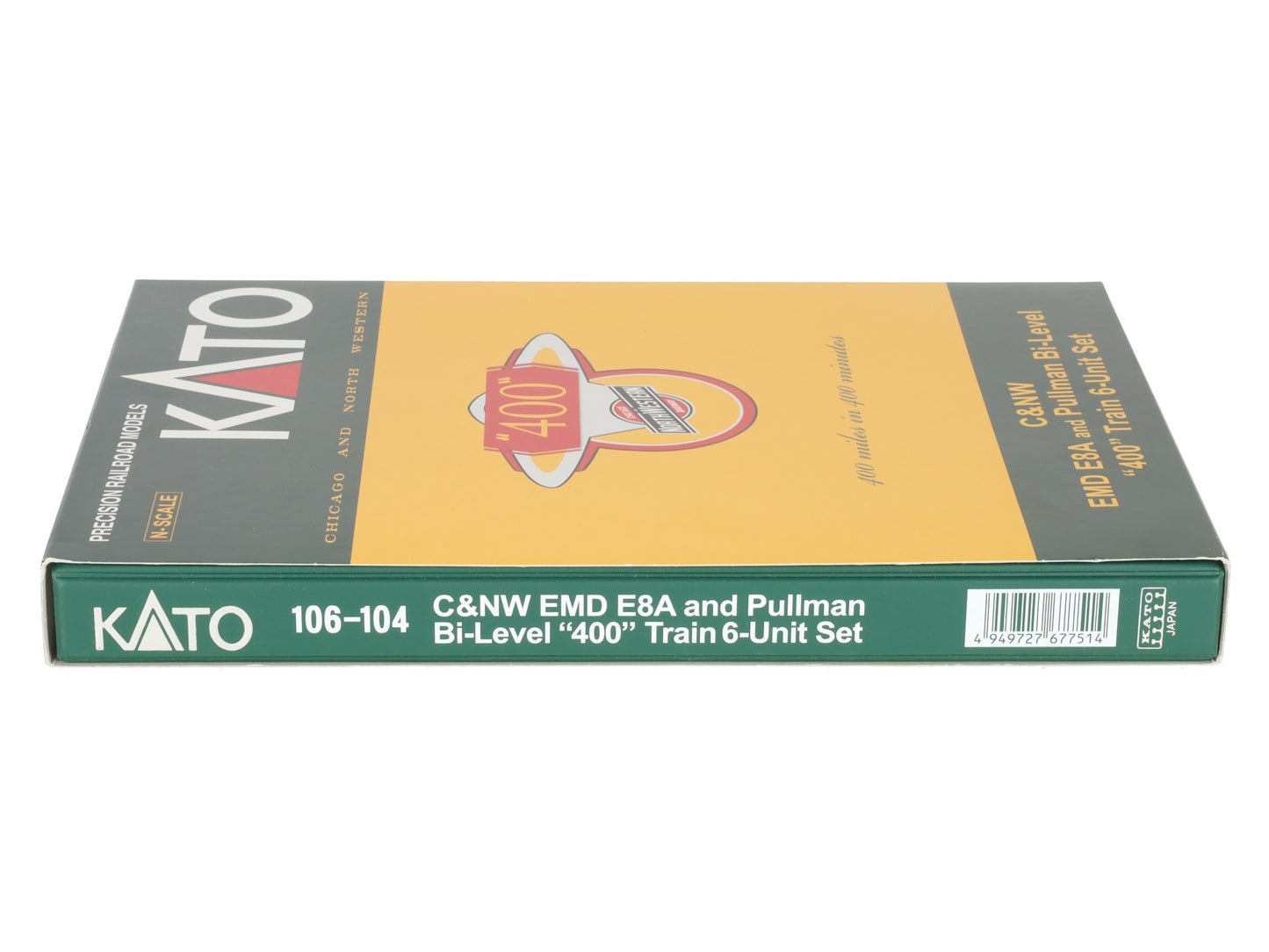 Kato 106-104 C&NW N Gauge Diesel Passenger Train Set