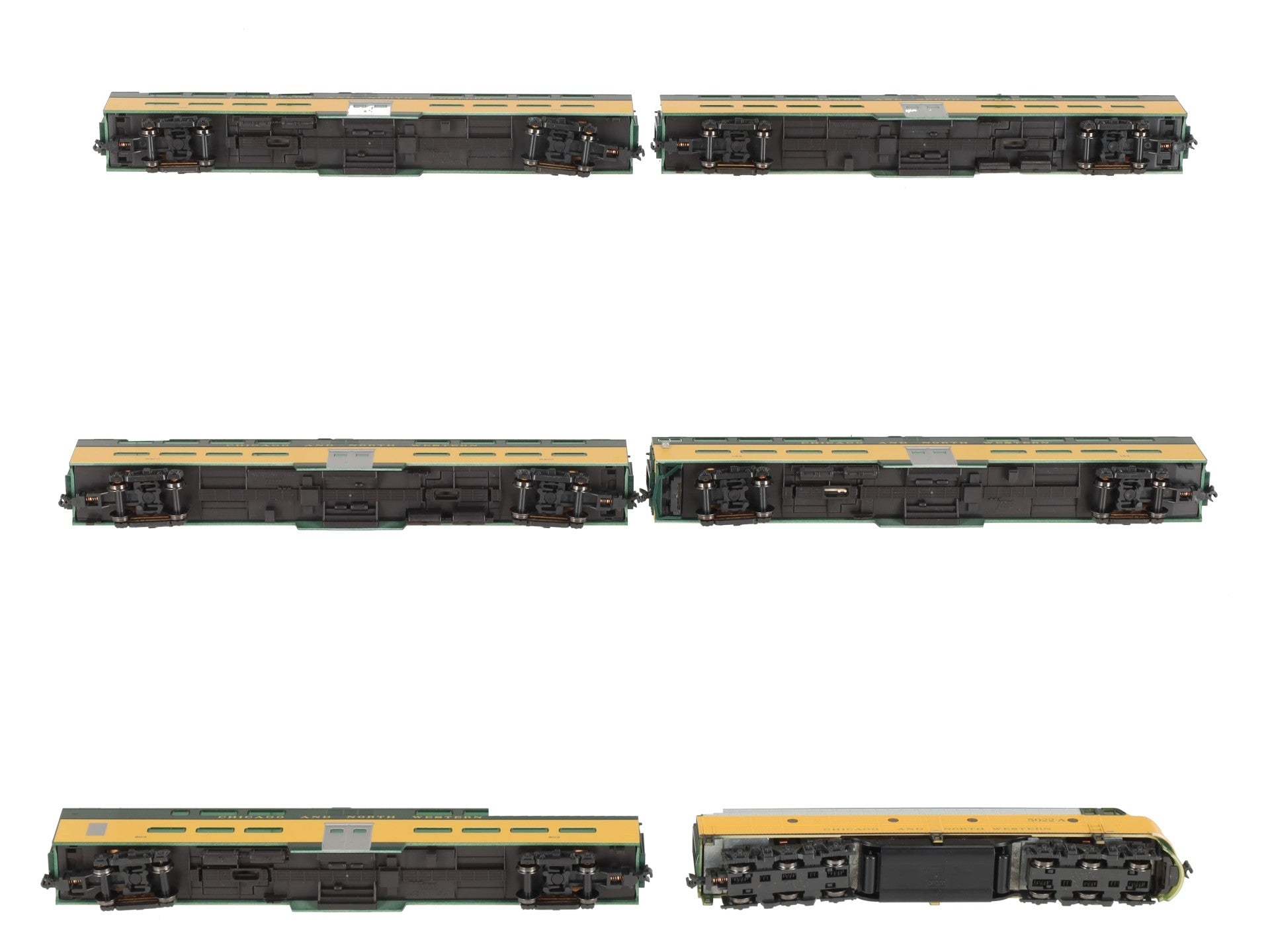 Kato 106-104 C&NW N Gauge Diesel Passenger Train Set