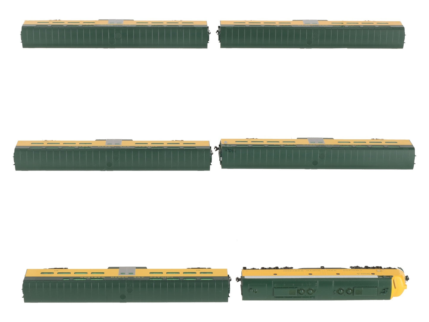 Kato 106-104 C&NW N Gauge Diesel Passenger Train Set LN/Box