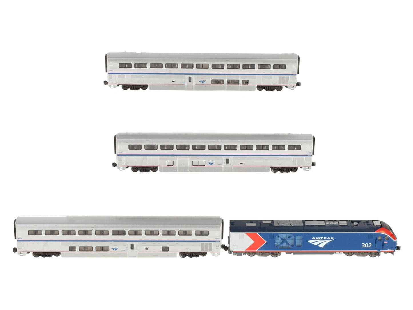 Kato 10-1788 N Amtrak ALC-42 & Superliner Phase VI Train Set (Set of 4) LN/Box