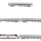 Kato 106-8001 Amtrak ACS-64 & Amfleet I N Gauge Bookcase Train Set (Set of 5) LN/Box