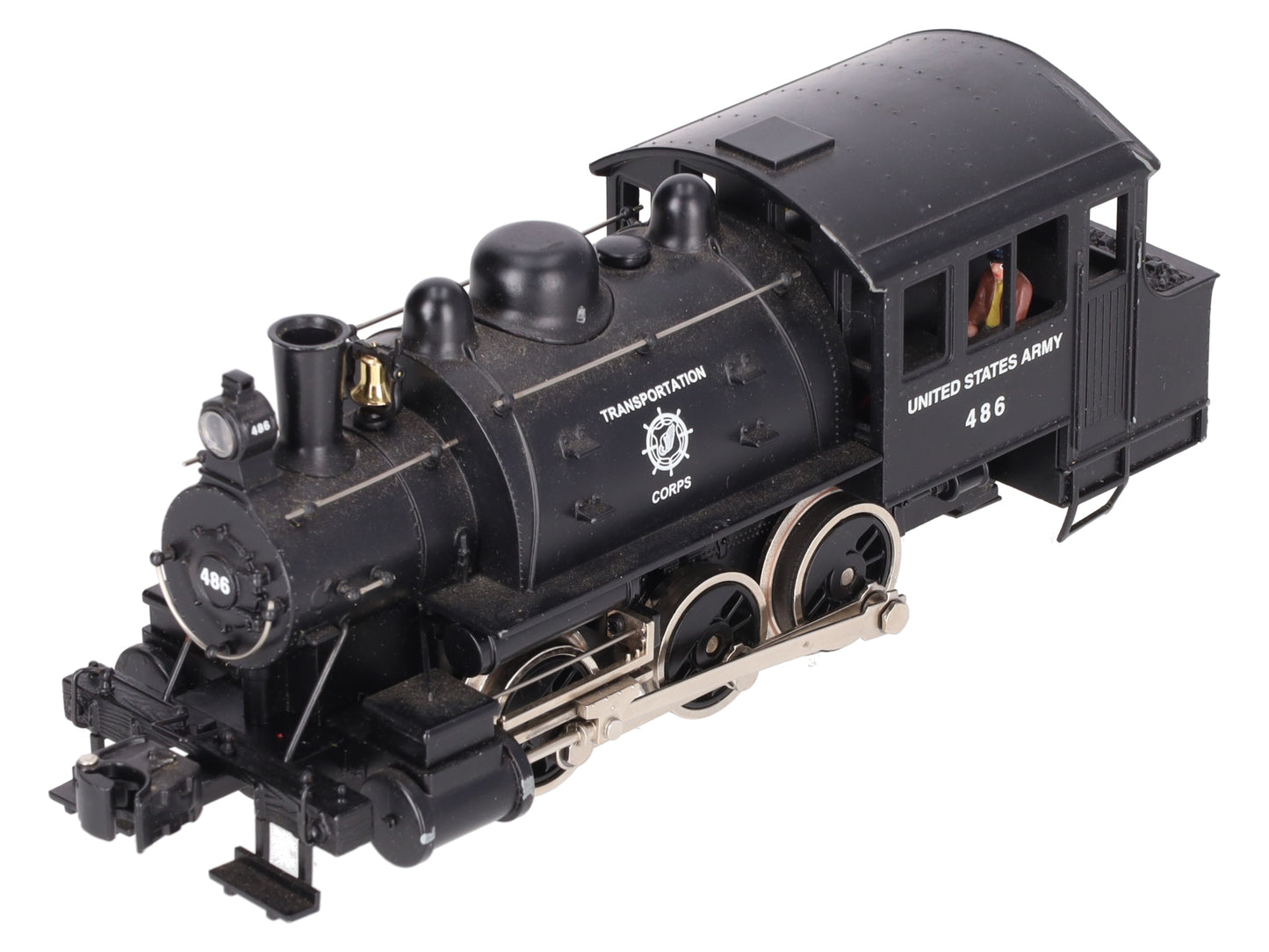 Lionel 6-38630 O U.S. Army Dockside Switcher #486 EX/Box