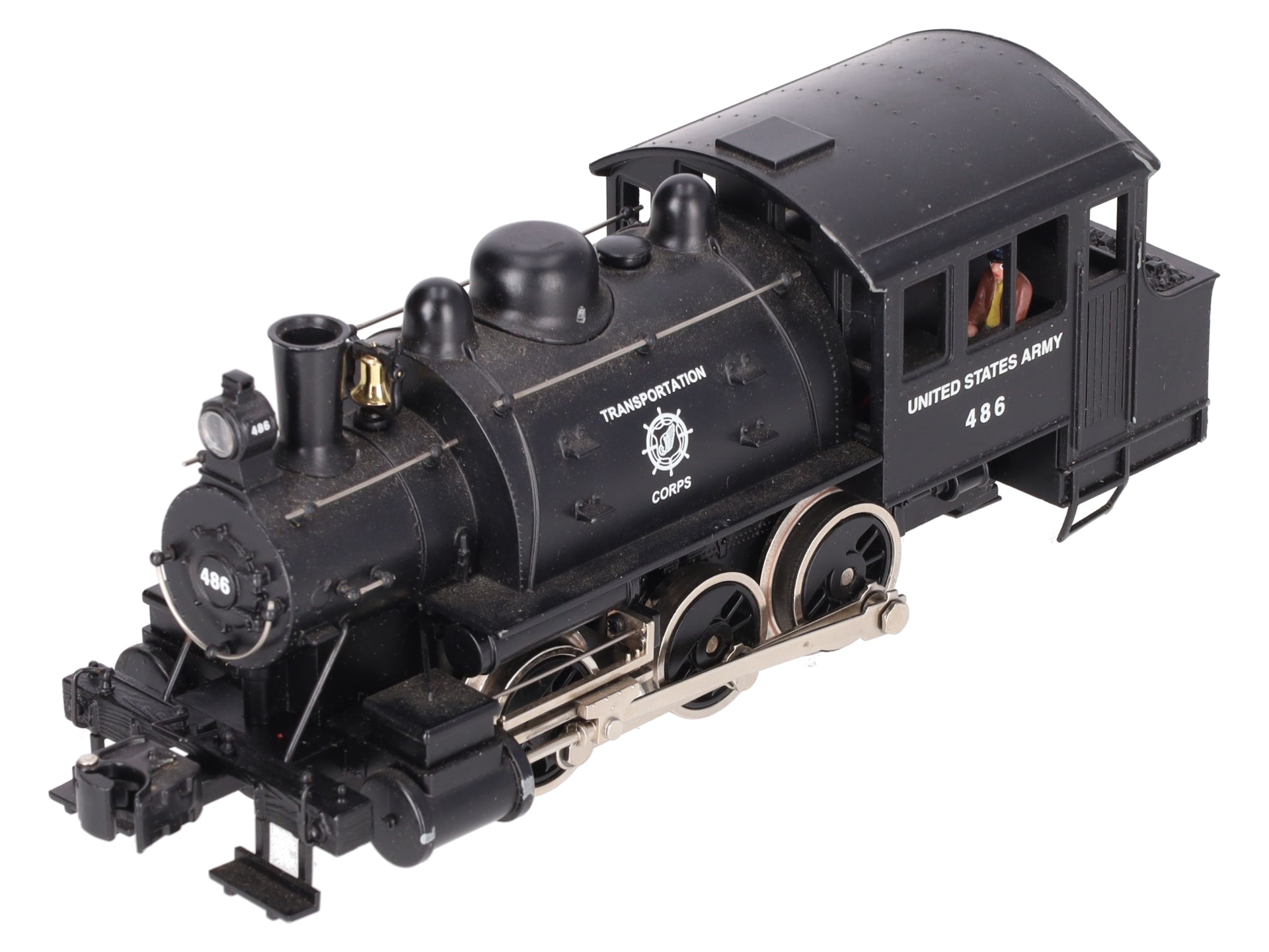 Lionel 6-38630 O U.S. Army Dockside Switcher #486 EX/Box