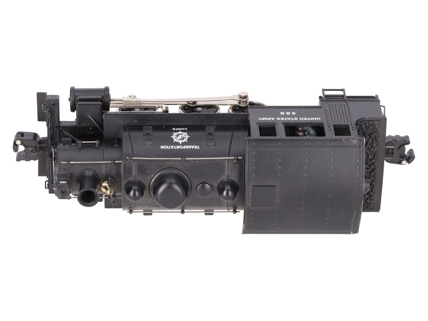 Lionel 6-38630 O U.S. Army Dockside Switcher #486 EX/Box