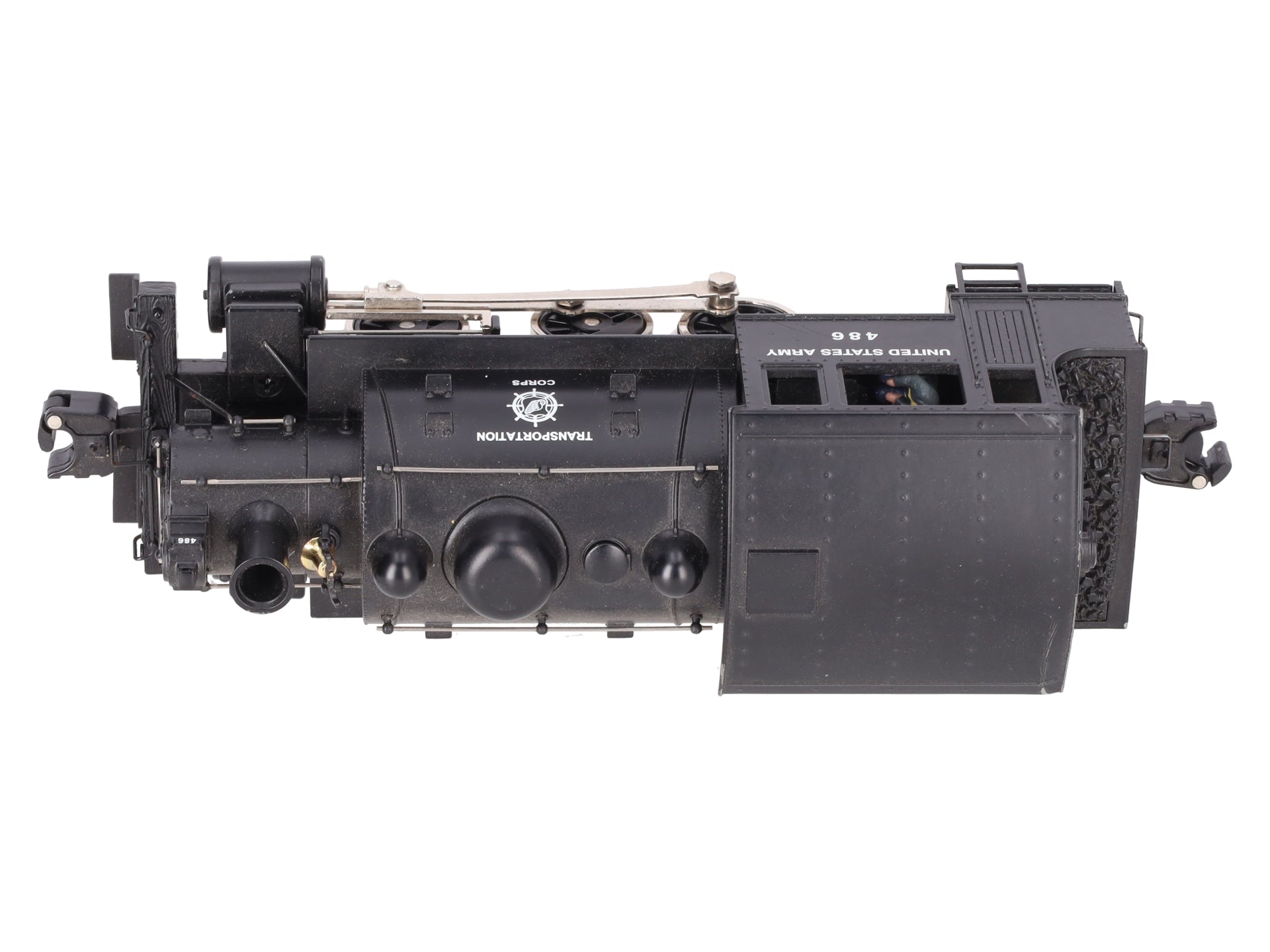 Lionel 6-38630 O U.S. Army Dockside Switcher #486 EX/Box