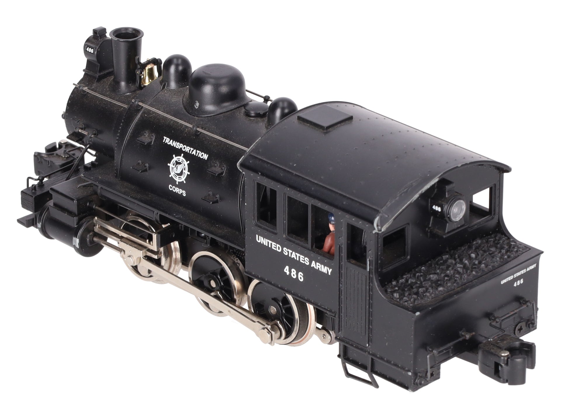 Lionel 6-38630 O U.S. Army Dockside Switcher #486 EX/Box
