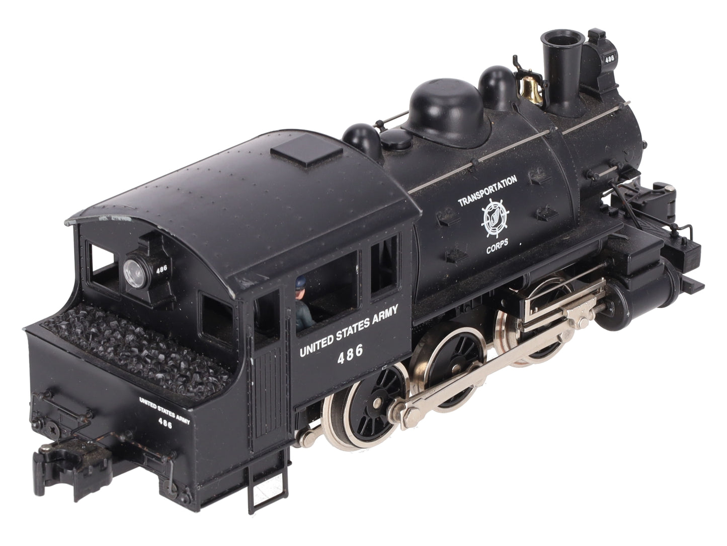 Lionel 6-38630 O U.S. Army Dockside Switcher #486 EX/Box