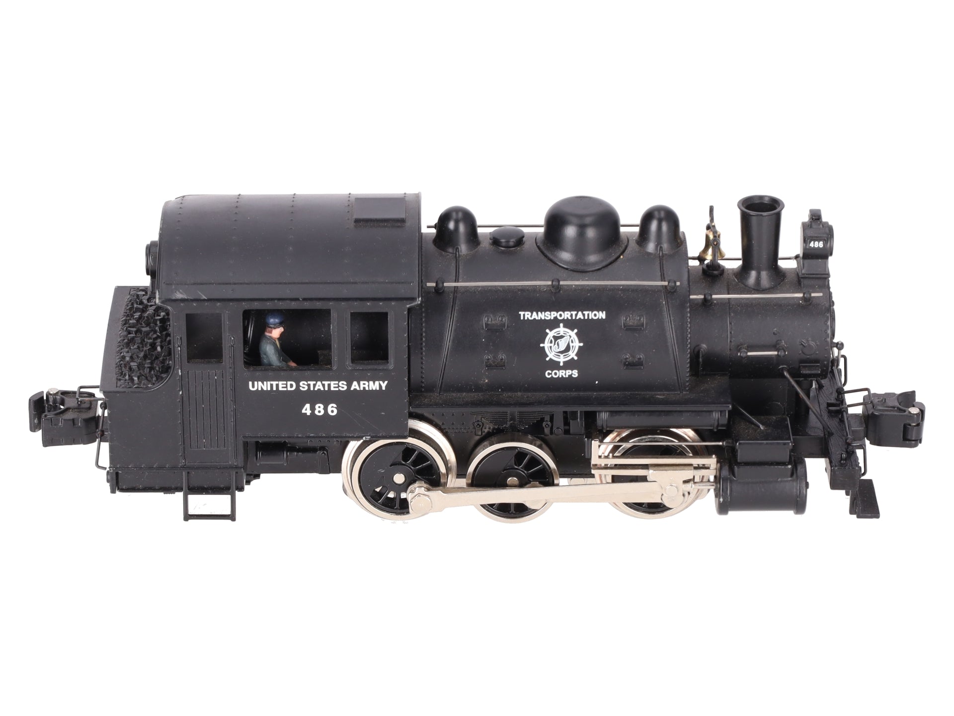 Lionel 6-38630 O U.S. Army Dockside Switcher #486 EX/Box