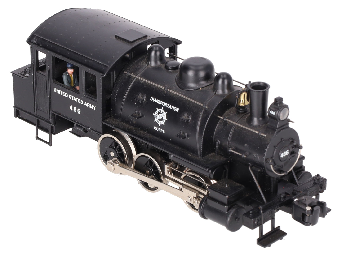 Lionel 6-38630 O U.S. Army Dockside Switcher #486 EX/Box