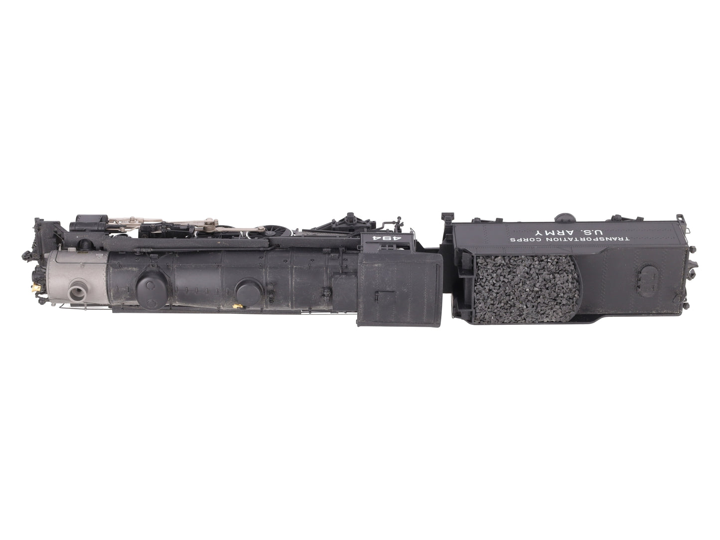 MTH 20-3747-1 O U.S. Army 4-6-2 USRA Heavy Pacific Steam Locomotive #494 w/ PS3 EX/Box