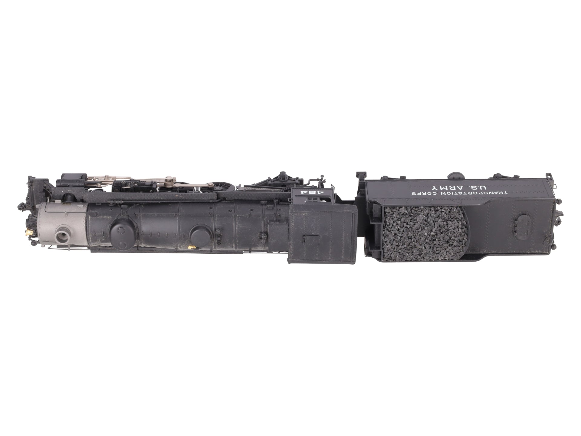 MTH 20-3747-1 O U.S. Army 4-6-2 USRA Heavy Pacific Steam Locomotive #494 w/ PS3 EX/Box