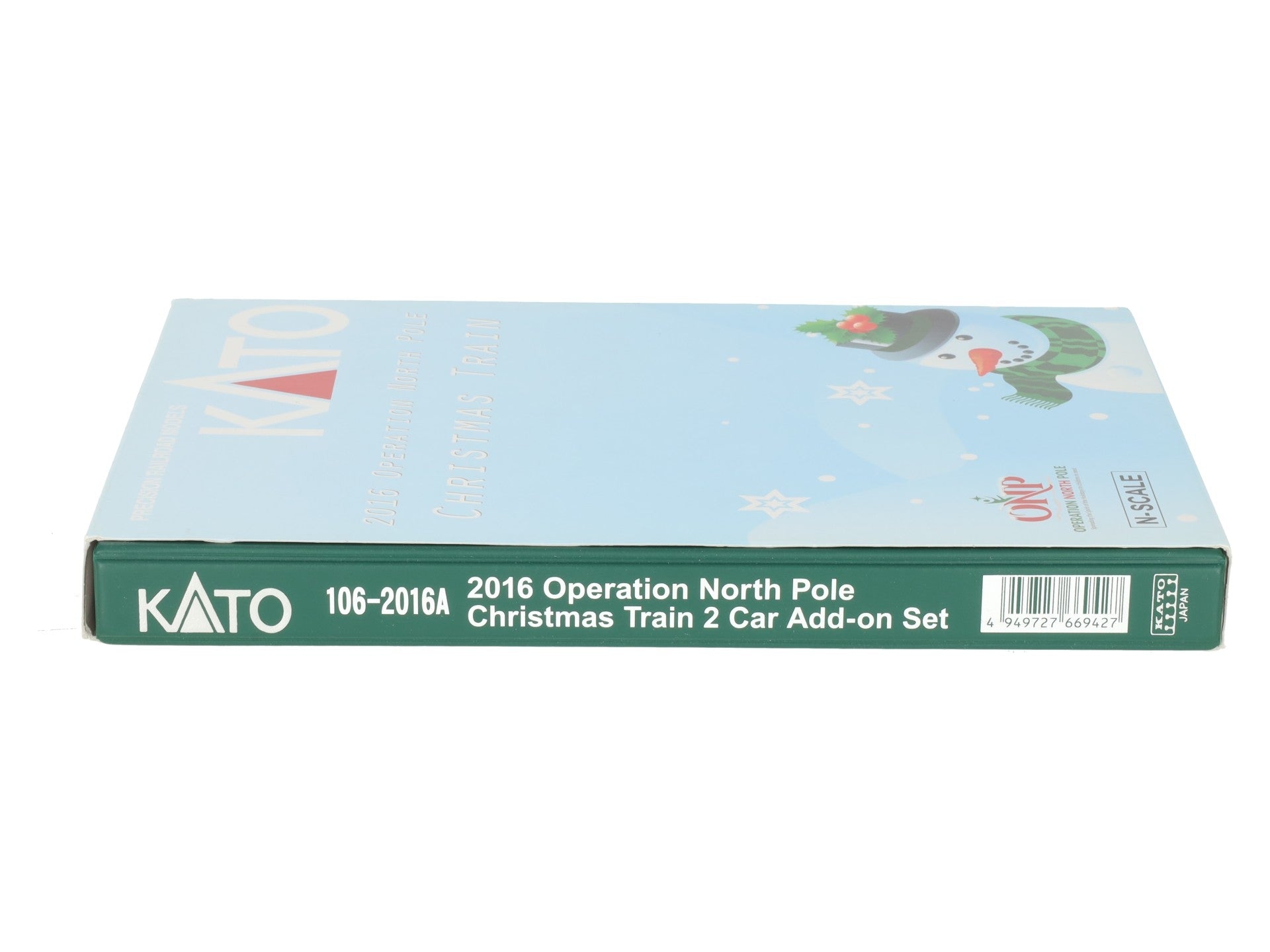 Kato 1062016A 2016 North Pole Christmas N Gauge Diesel Passenger Train Set LN/Box