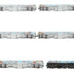 Kato 1062016A 2016 North Pole Christmas N Gauge Diesel Passenger Train Set LN/Box