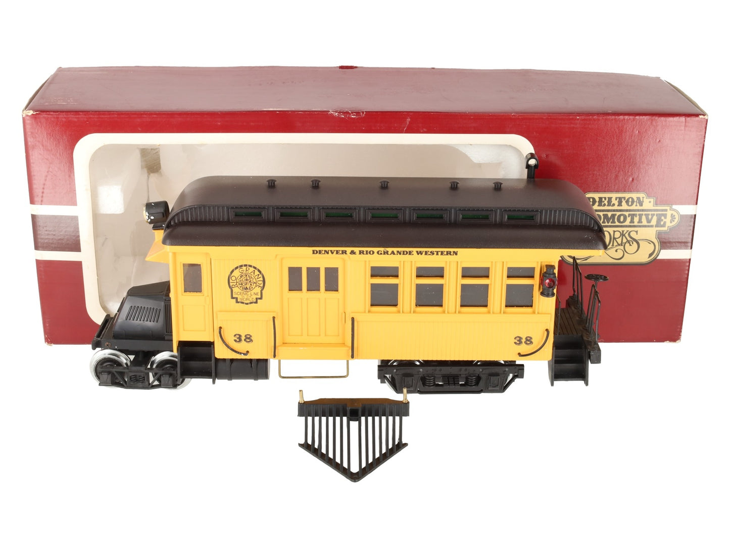 Delton 2264 G Scale Denver & Rio Grande Western Mack Rail Bus EX/Box