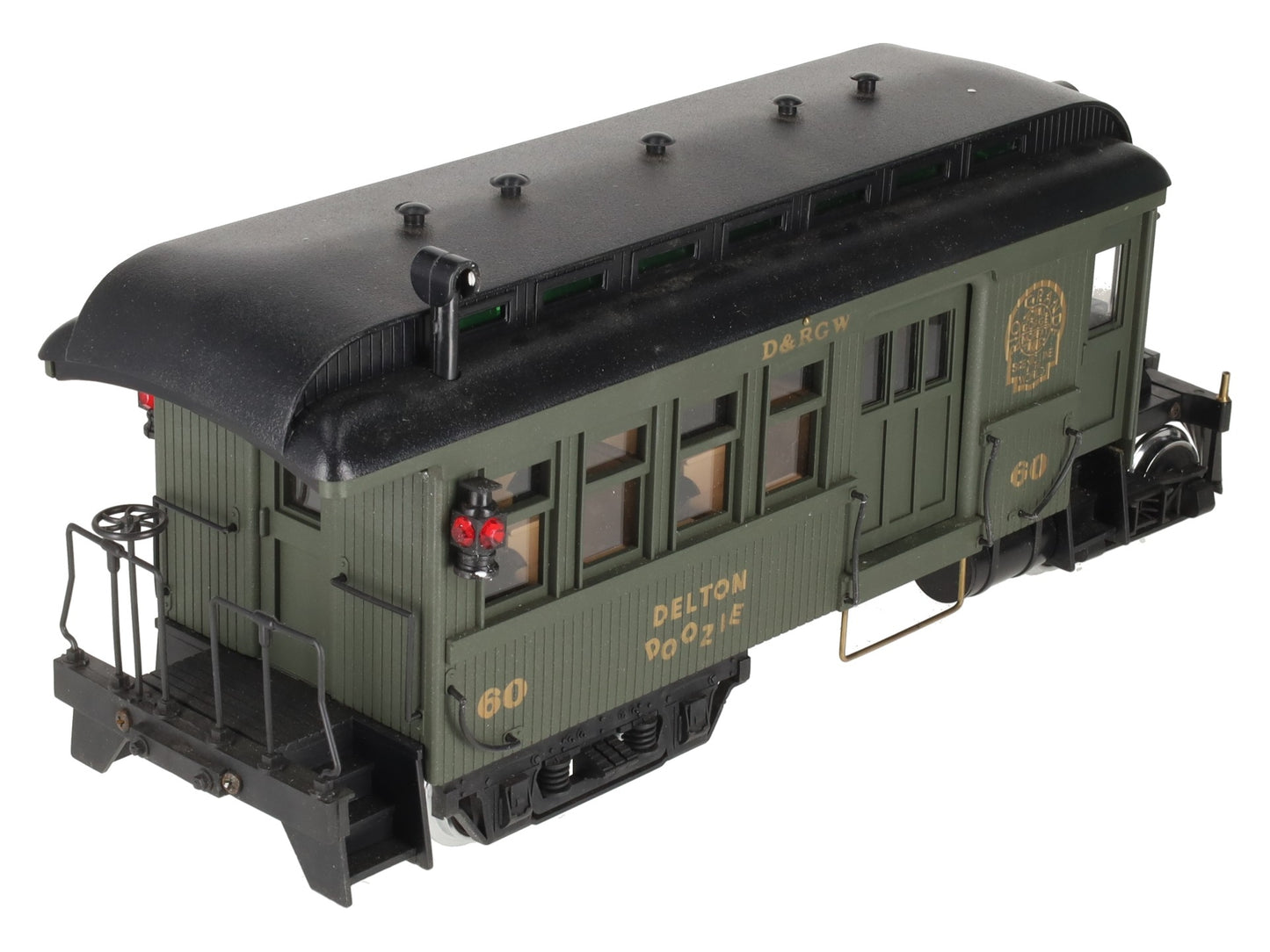Delton 2264 G Scale Denver & Rio Grande Western Mack Rail Bus EX/Box