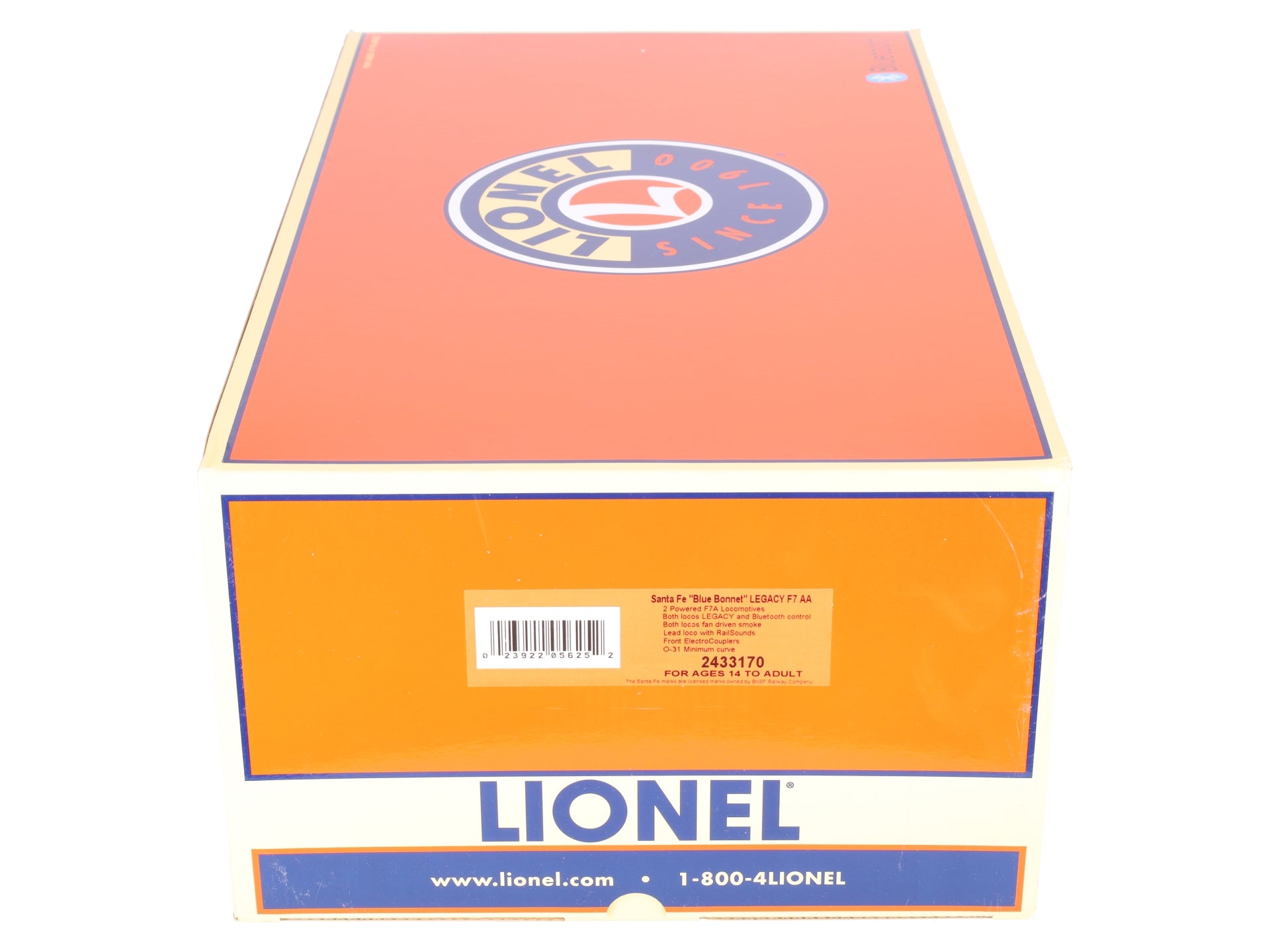 Lionel 2433170 O Santa Fe Legacy F7 AA Diesel Locomotive Set #332,#335 EX/Box