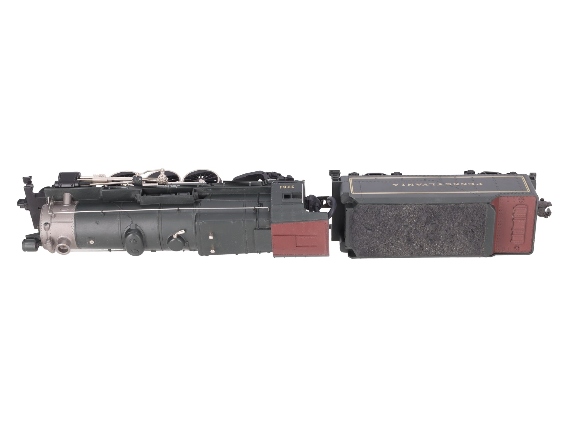 MTH 30-1162-0 Pennsylvania 4-6-2 Pacific Steam Locomotive w/Loco-Sound #3761 EX/Box
