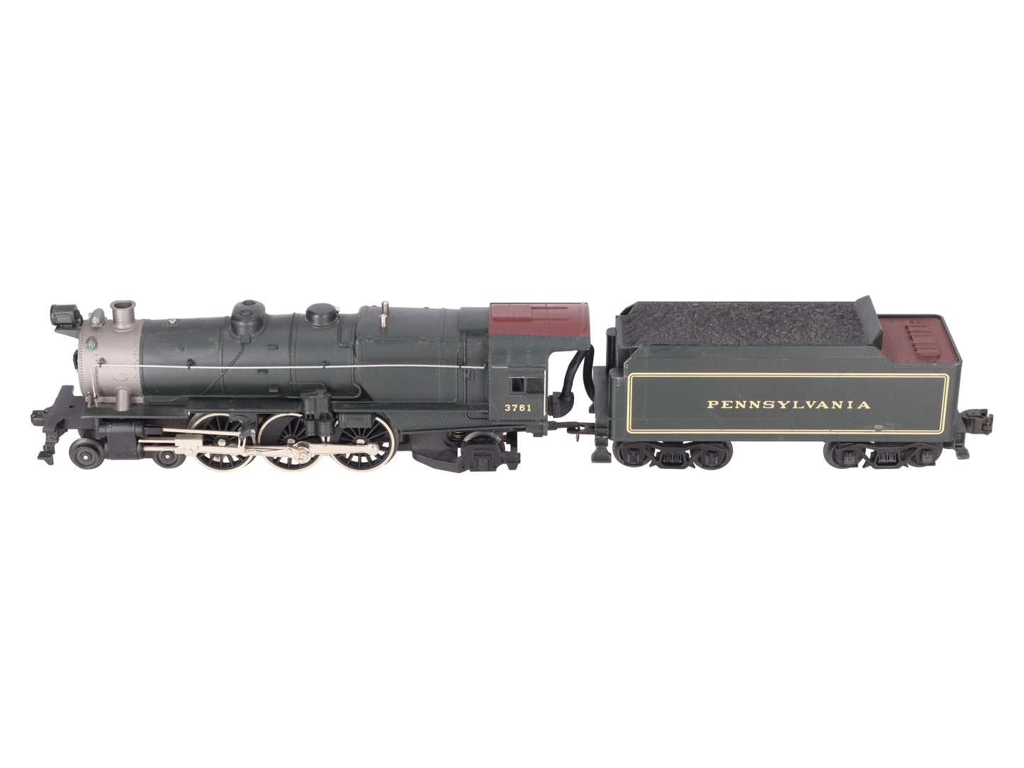 MTH 30-1162-0 Pennsylvania 4-6-2 Pacific Steam Locomotive w/Loco-Sound #3761 EX/Box