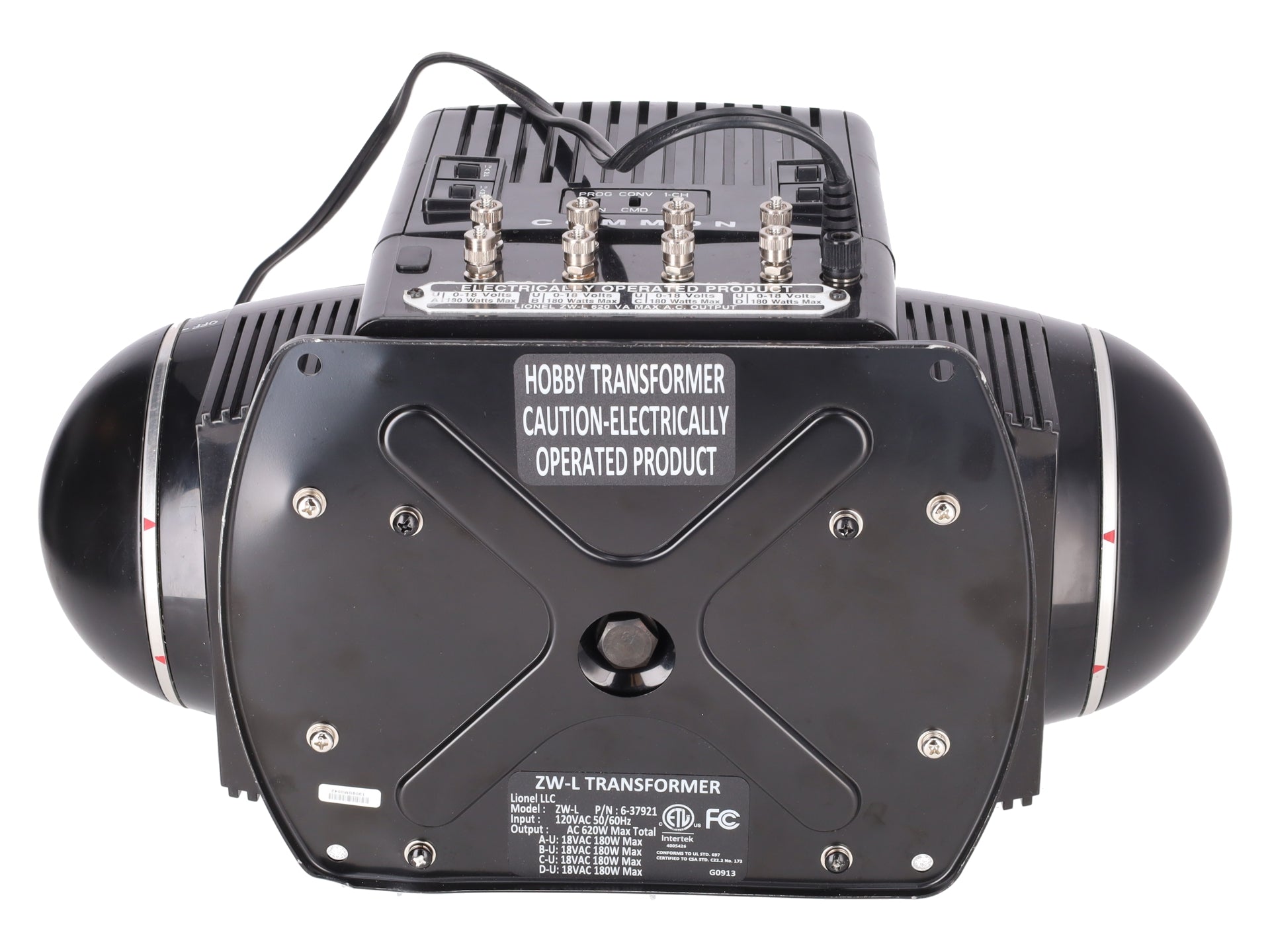 Lionel 6-37921 ZW-L 620 Watt 4-Train Transformer EX