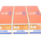 Lionel 6-29086 O Platinum Ghost Clear Shell Madison Passenger Cars (Set of 3) LN/Box