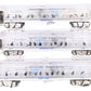 Lionel 6-29086 O Platinum Ghost Clear Shell Madison Passenger Cars (Set of 3) LN/Box