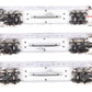 Lionel 6-29086 O Platinum Ghost Clear Shell Madison Passenger Cars (Set of 3) LN/Box