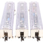 Lionel 6-29086 O Platinum Ghost Clear Shell Madison Passenger Cars (Set of 3) LN/Box